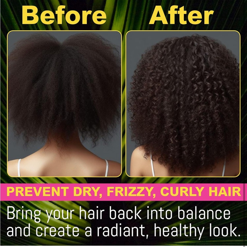 Bundle of 2 Batana Oil for Hair Growth 100% Raw Pure Hair Treatment Cold Pressed - Picture 4 of 5